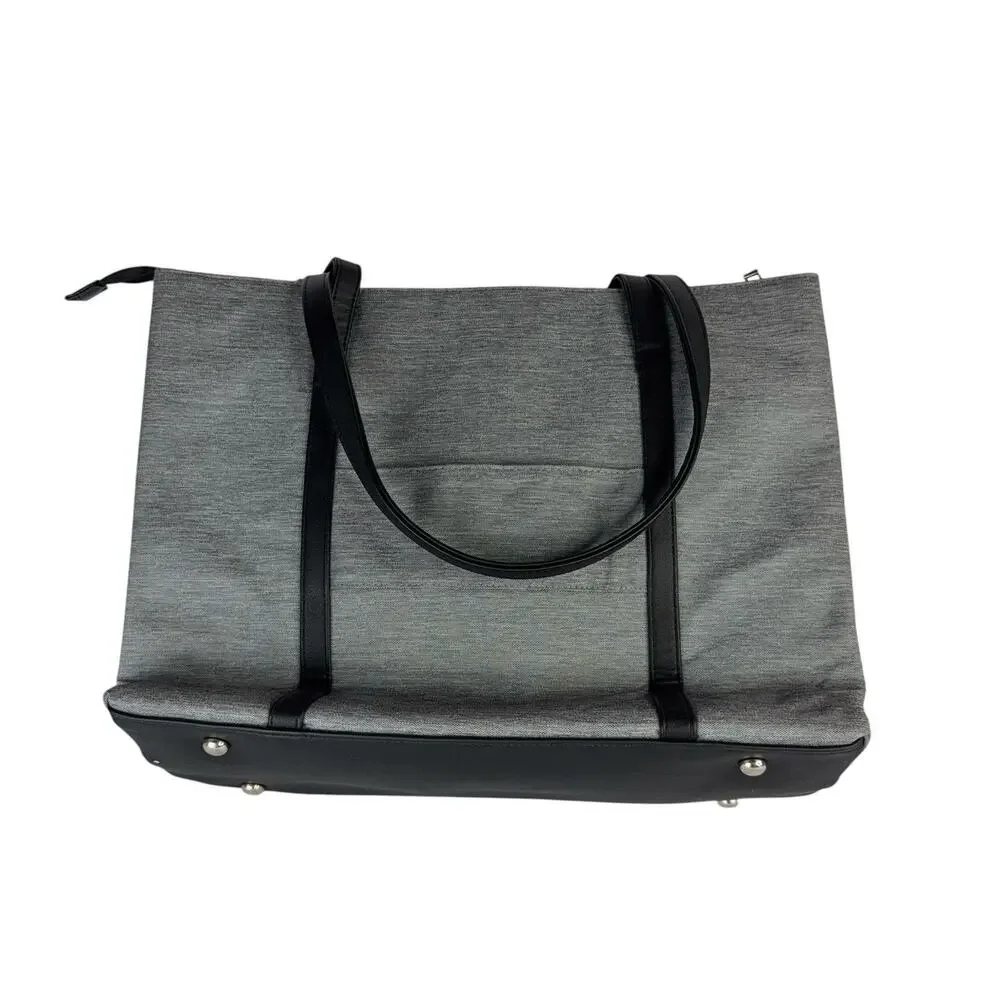 17 17.5 inch USB Port Laptop Tote Bag Office Shoulder Bag for MacBook & Notebook